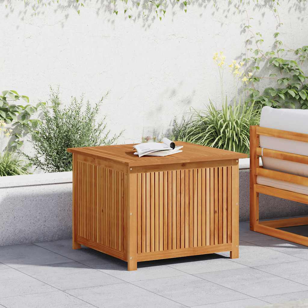 foto del prodotto contenitore da giardino 75x75x58 cm in legno massello di acaciacod mxl 112047
