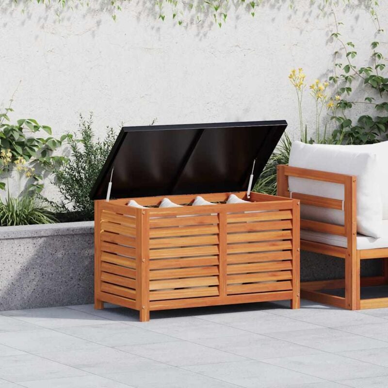 foto del prodotto contenitore da giardino 90x48x55 cm legno massello di eucalipto vidaxl