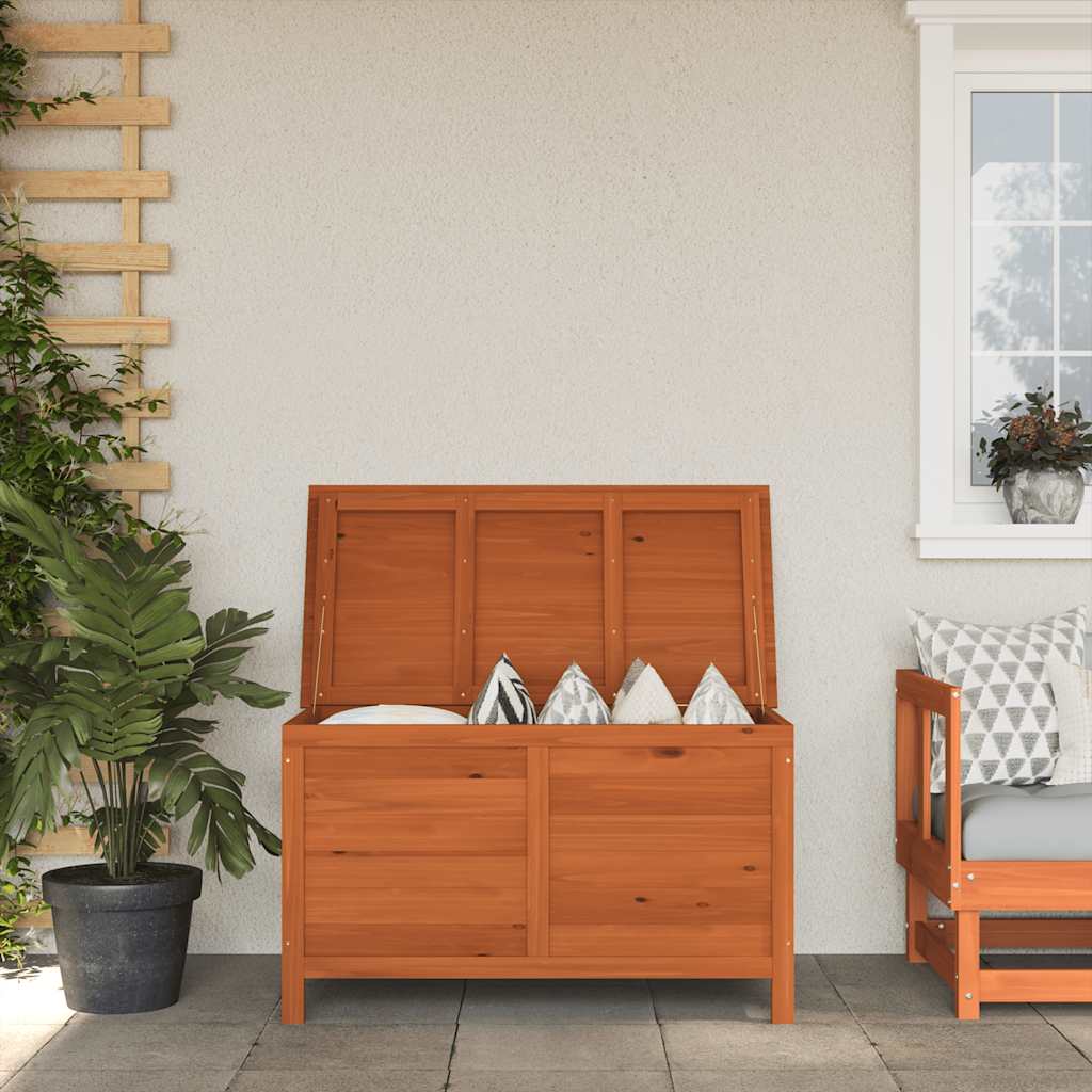 foto del prodotto contenitore da giardino 99x49,5x58,5 cm legno massello di abetecod mxl 91130