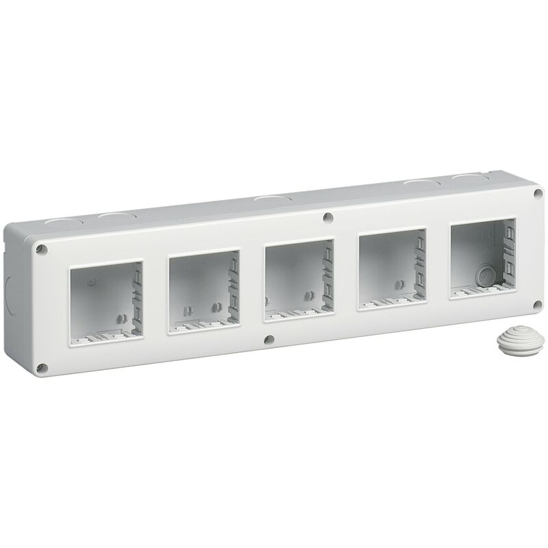 foto del prodotto contenitore da parete ip40 10 moduli vimar eikon plana ark 14815