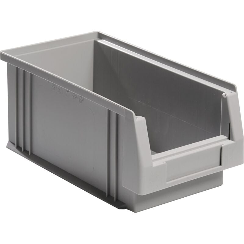 foto del prodotto contenitore di stoccaggio trasparente plk l290xp150xh125mm in pp grigio