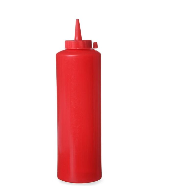 foto del prodotto contenitore dispenser per salse fredde 0,7l. rosso hendi 557914