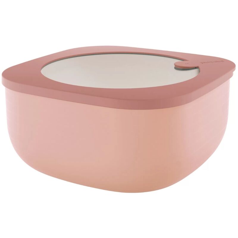 foto del prodotto contenitore ermetico 1900cc store more bio per frigo freezer forno a microonde rosa guzzini