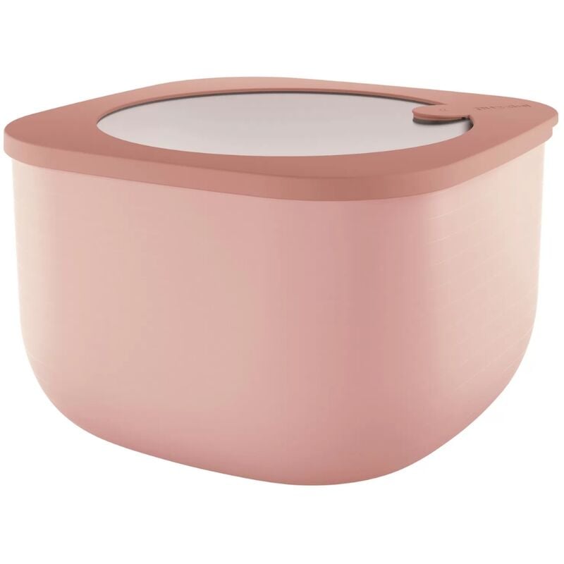 foto del prodotto contenitore ermetico 2800cc store more bio per frigo freezer forno a microonde rosa guzzini