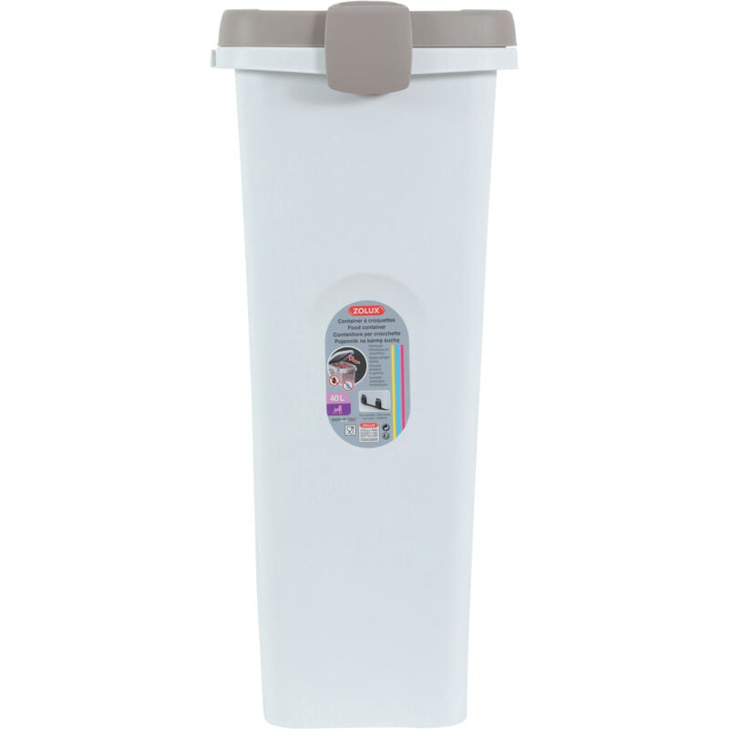foto del prodotto contenitore ermetico per croccantini 25l e 40l zolux 40 l