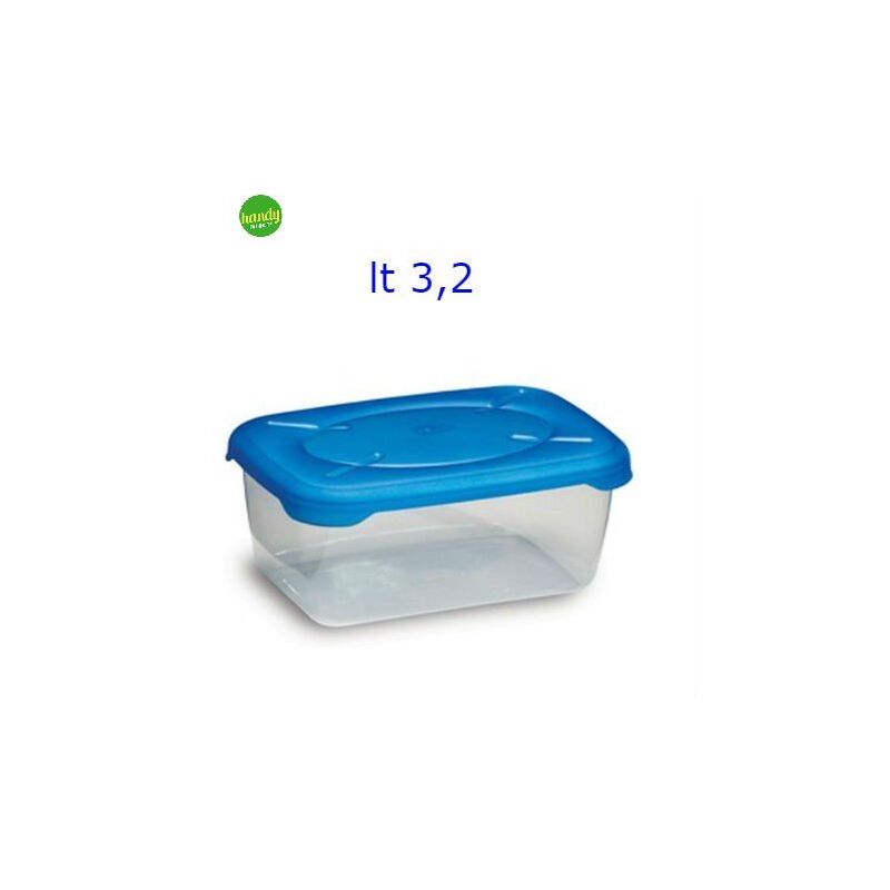 foto del prodotto contenitore ermetico rettangolare belli e forti 3,20 lt