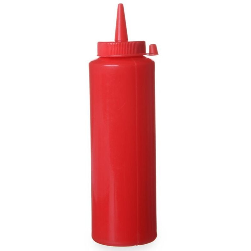 foto del prodotto contenitore erogatore per salse fredde 0,2l. rosso - hendi 558010