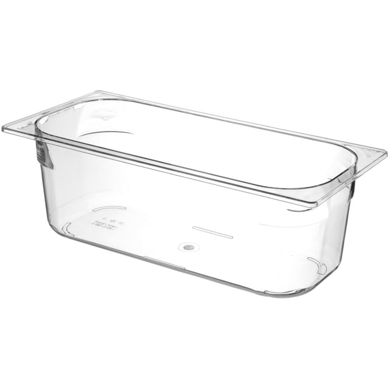 foto del prodotto contenitore gelato in policarbonato 360x165x120mm trasparente 5l hendi 807026