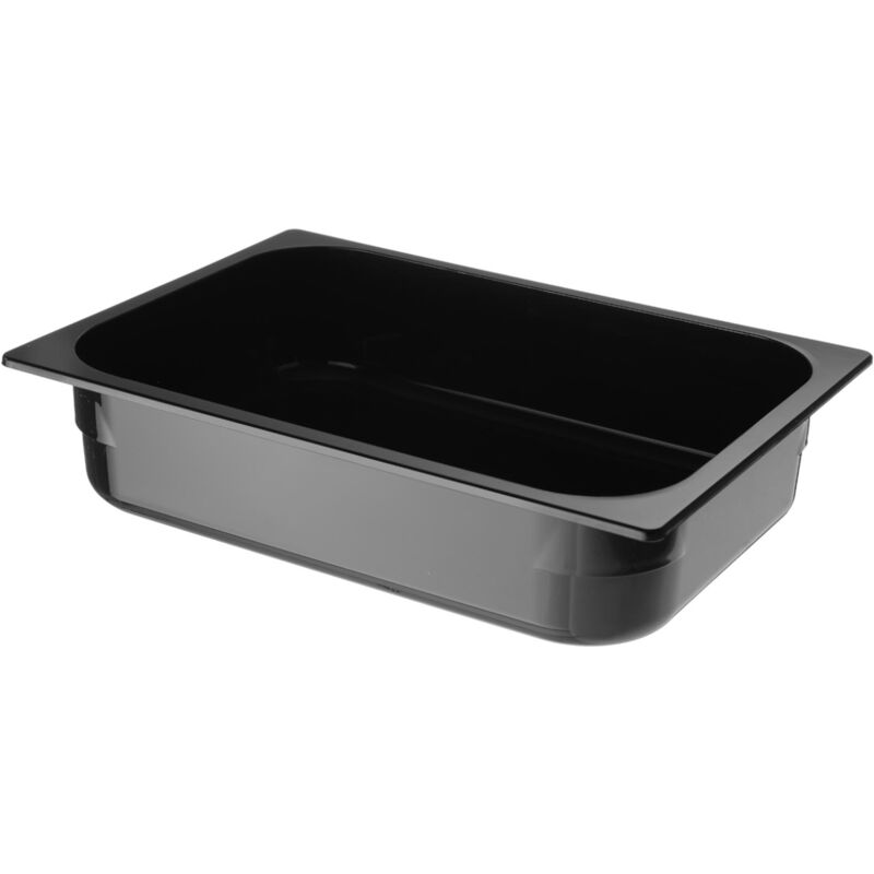 foto del prodotto contenitore gelato in policarbonato 360x250x80mm nero 5l hendi 807071