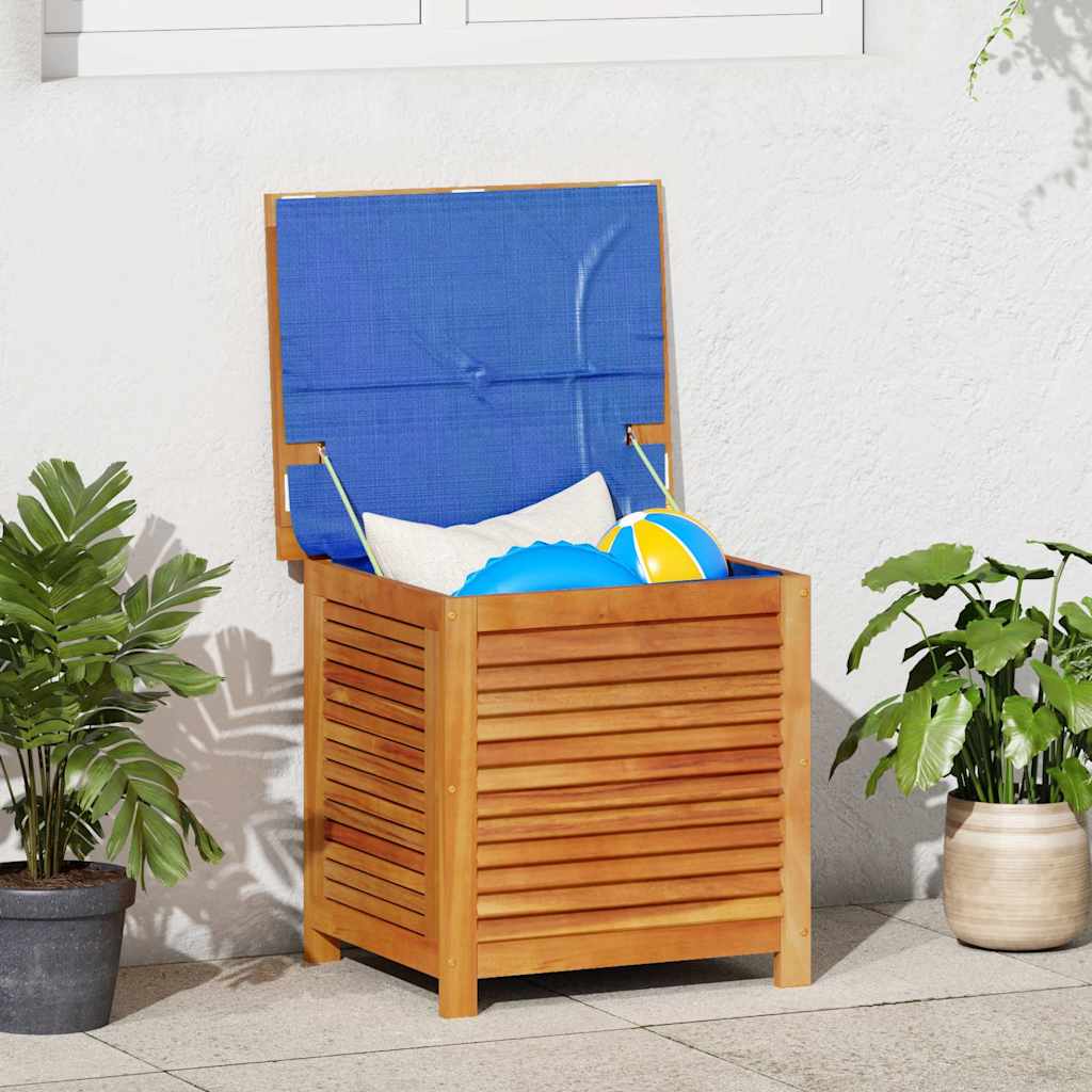 foto del prodotto contenitore giardino con feritoia 50x60x56cm massello acacia