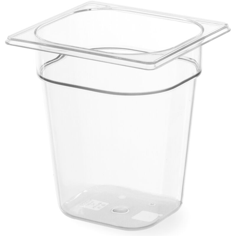 foto del prodotto contenitore gn in policarbonato trasparente gn 1 6 altezza 200 mm - hendi 861707