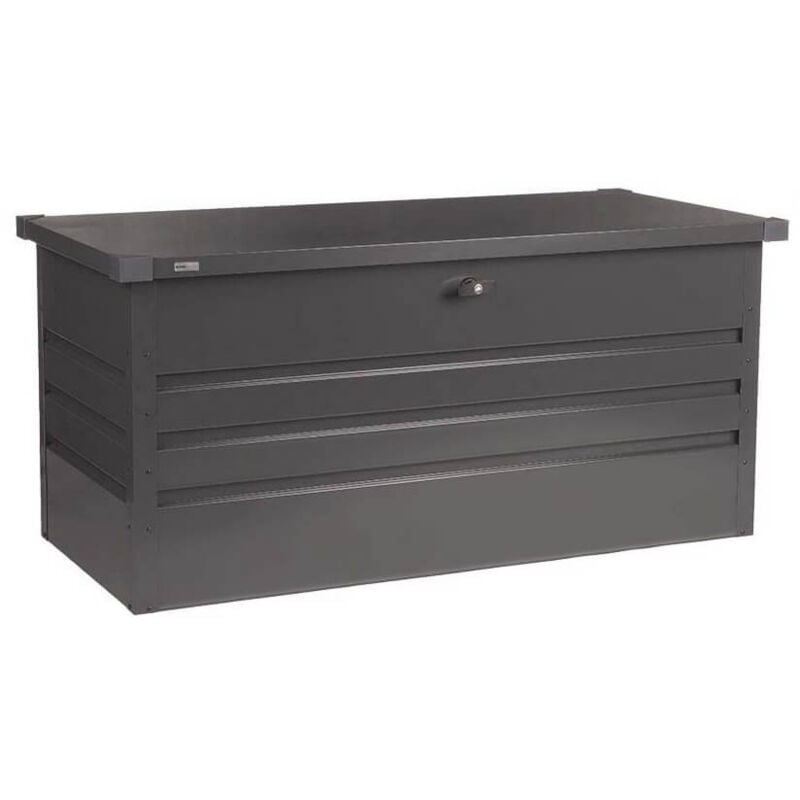 foto del prodotto contenitore in metallo megabox xxl - 158 x 64 cm 600 l antracite dimensioni 600 litri - home deluxe