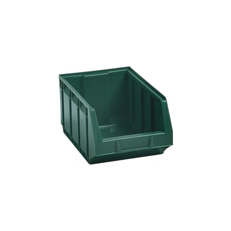 foto del prodotto contenitore in plastica bull 4 mm 200x345x h.164 verde lxpxh mm 200x345x164