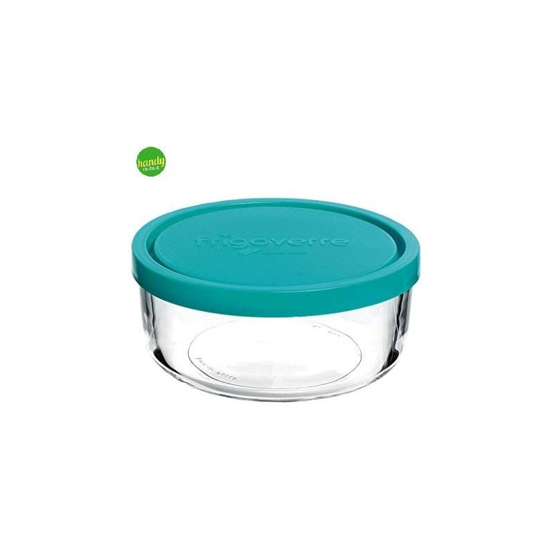 foto del prodotto contenitore in vetro bormioli frigoverre in vetro e plastica per alimenti 12 cm