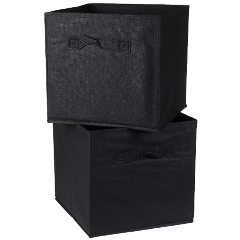 foto del prodotto contenitore intessuto 28 cm x 28 cm - set da 2