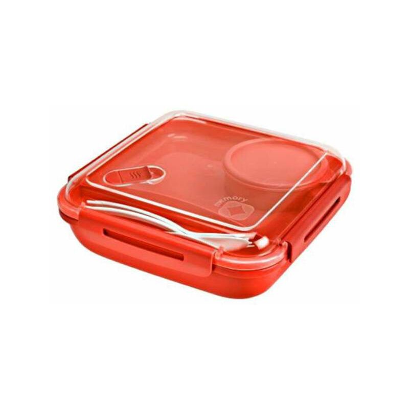 foto del prodotto contenitore merenda microonde 20x20 h 6,5 rotho