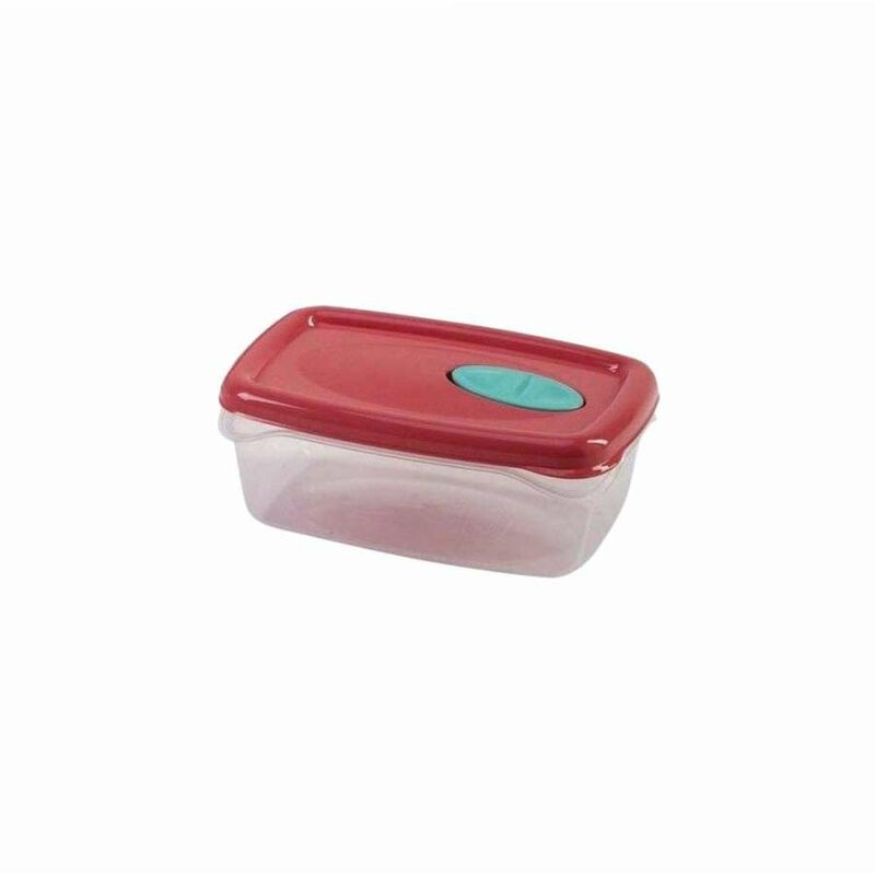foto del prodotto contenitore per alimenti in plastica con coperchio e valvola 0,5 lt