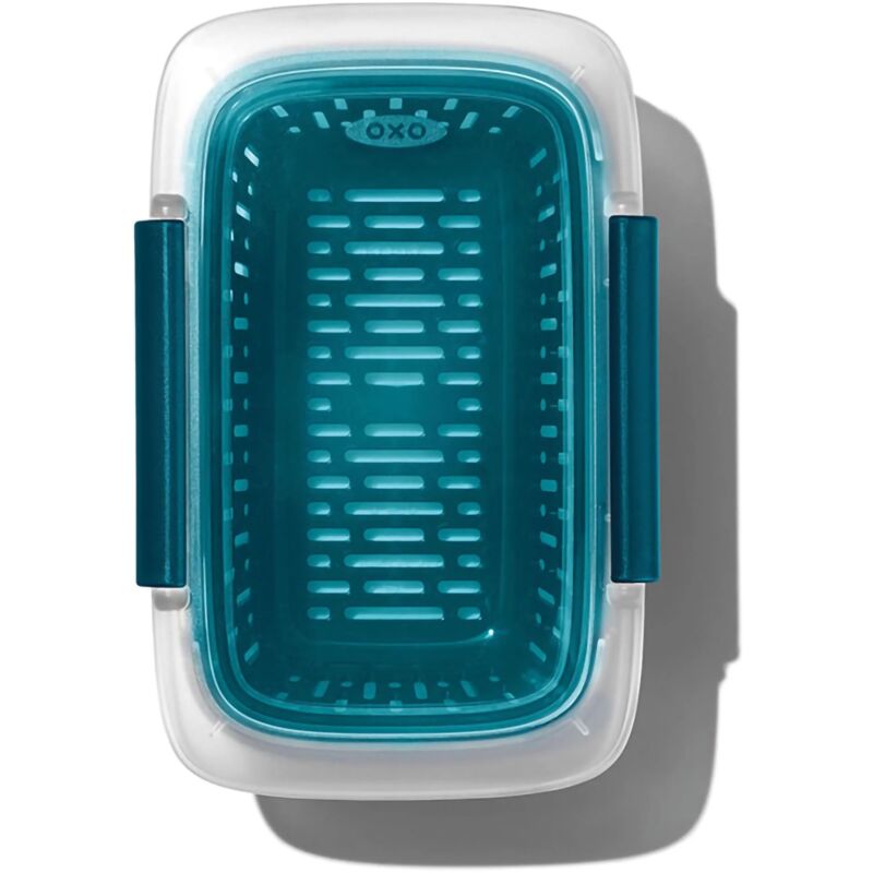 foto del prodotto contenitore per alimenti porta pranzo con colino 450 ml oxo