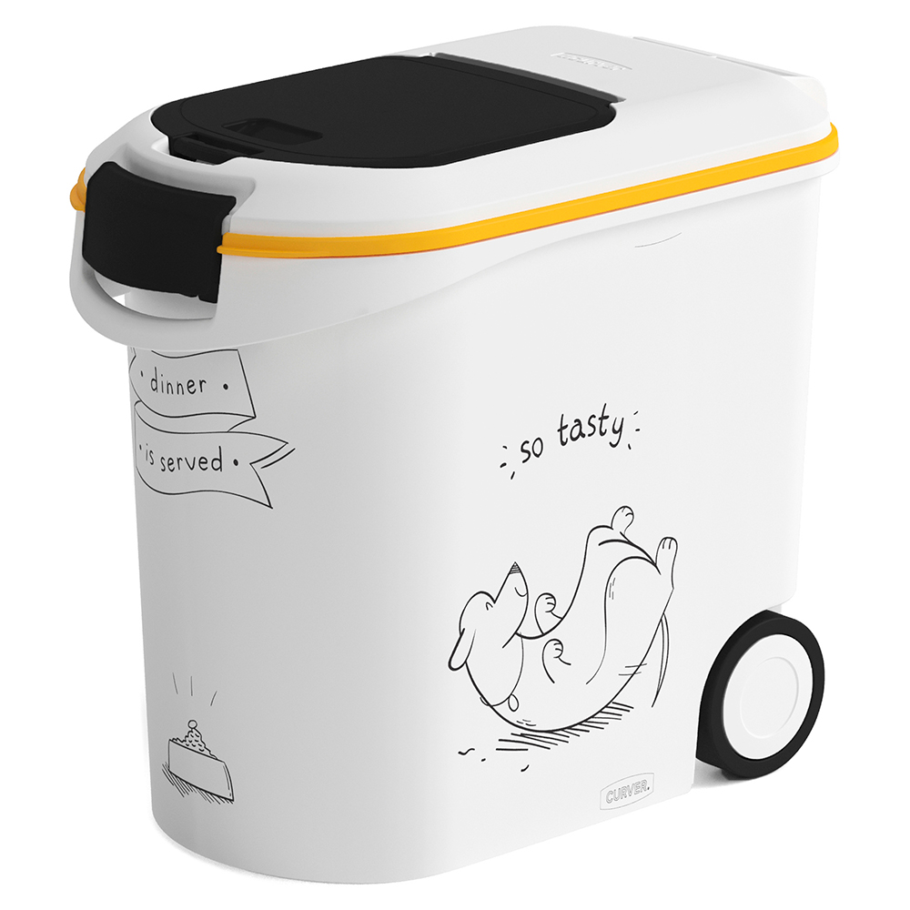 foto del prodotto contenitore per alimenti secchi curver silhouette per cani fino a 12 kg di crocchette