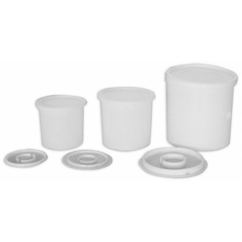 foto del prodotto contenitore per alimenti sottosale salatoio 20 litri con coperchio e disco pressa