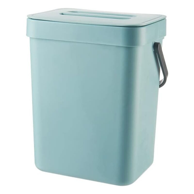 foto del prodotto contenitore per compost da cucina, piccolo contenitore da 3 litri in pp con coperchio, contenitore per compost per rifiuti domestici 4 