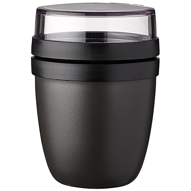 foto del prodotto contenitore per il pranzo ellipse mini scoparti separati per yogurt e muesli adatto per il freezer, il microonde e la lavastoviglie 300 ml 