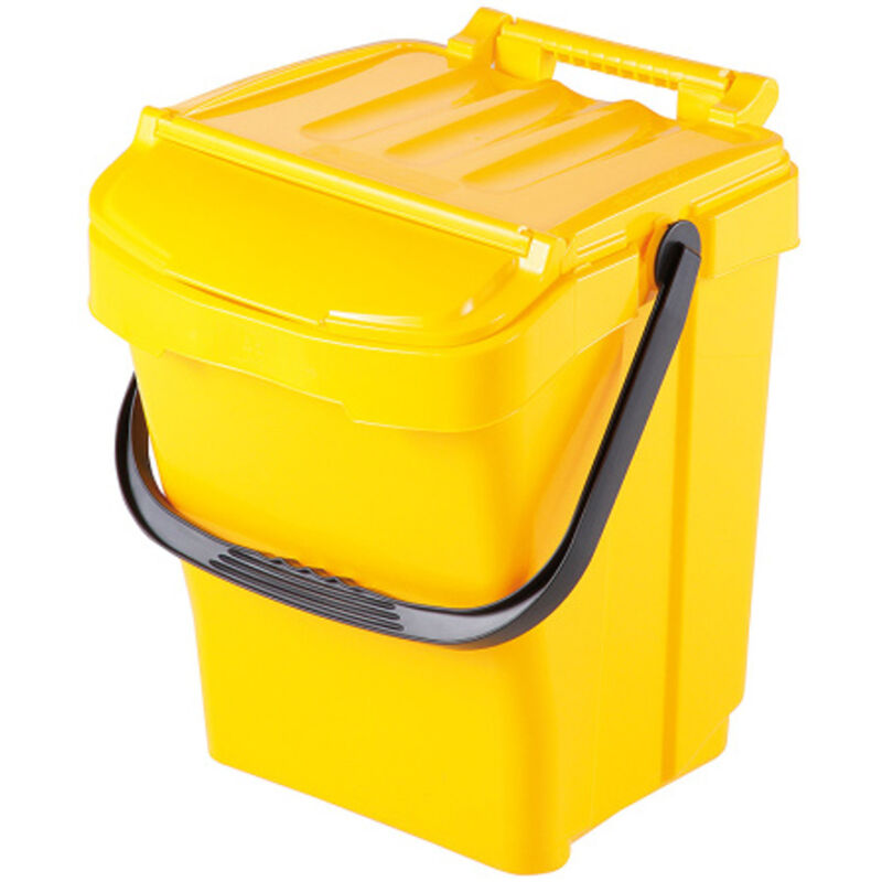 foto del prodotto contenitore per la raccolta differenziata urba plus 40l giallo