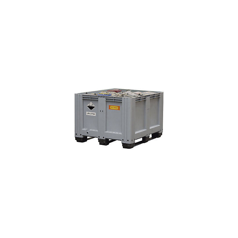 foto del prodotto contenitore per lo stoccaggio e il trasporto di batterie cemo