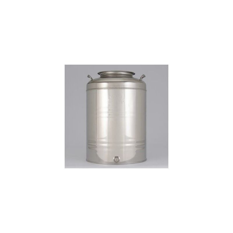 foto del prodotto contenitore per olio 30l d.31xh48cm in acciaio ino