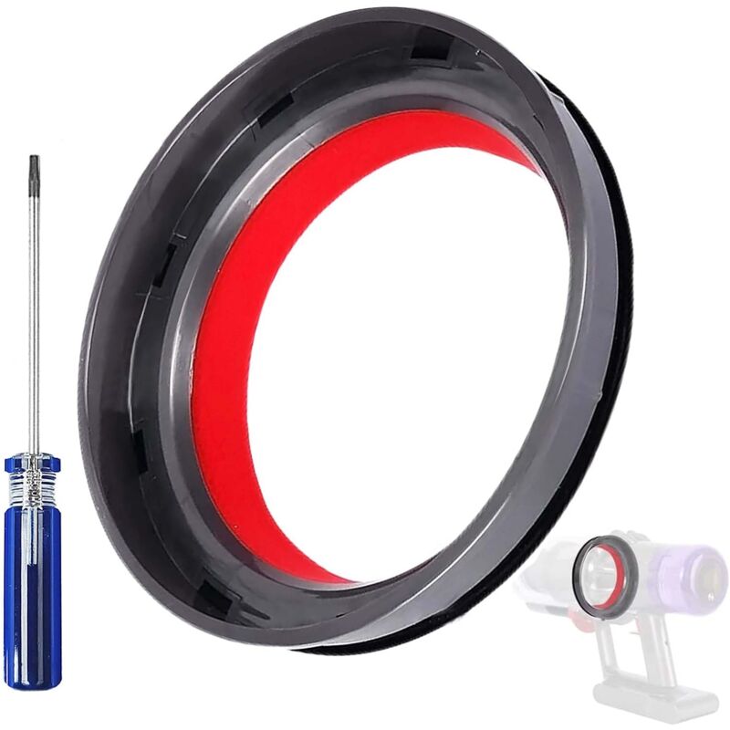 foto del prodotto contenitore per polvere anello di tenuta fisso parte di ricambio per dyson v11 v15 sv14 sv15 sv22 , anello di tenuta cacciavite t8