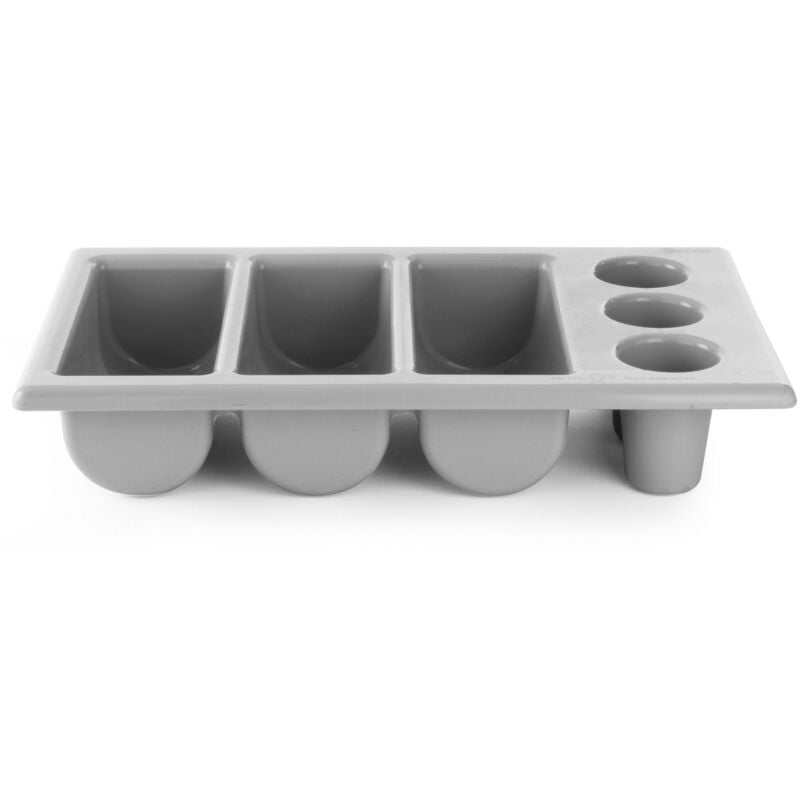 foto del prodotto contenitore per posate gn 1 1 6 pezzi grigio hendi 552353