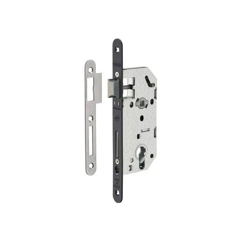 foto del prodotto contenitore per serratura da infilare, asse 40mm, per cilindro nero