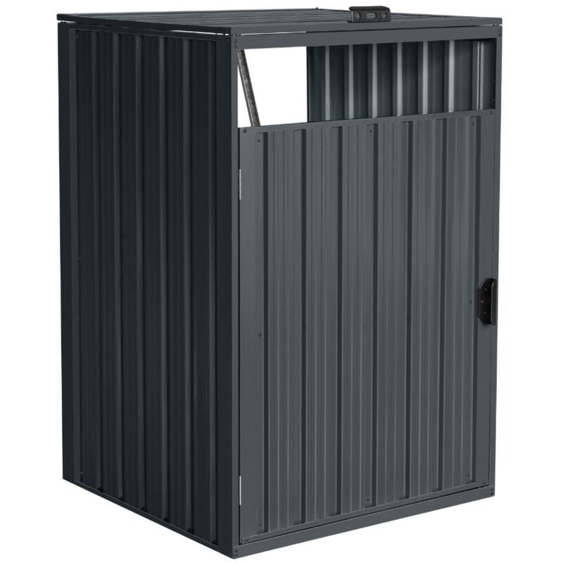 foto del prodotto contenitore per spazzatura a porta singola cubo 1x 240l quantit 1 home deluxe