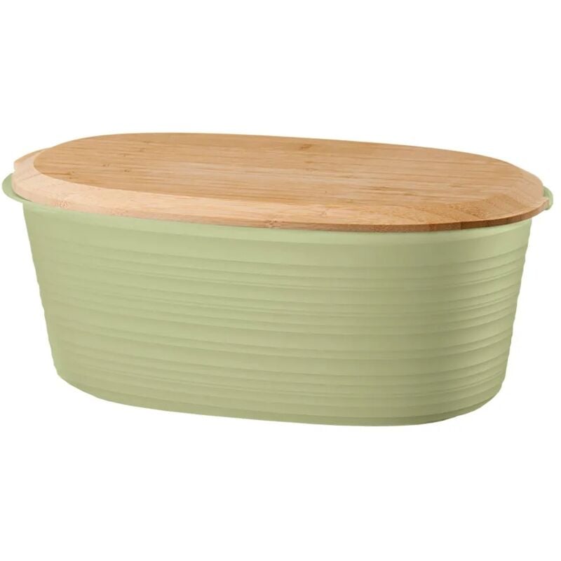 foto del prodotto contenitore porta pane verde alga