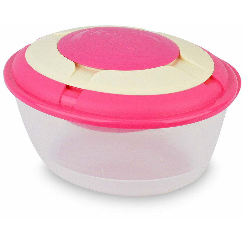 foto del prodotto contenitore porta pranzo con gel refrigerante clado freddo fucsia