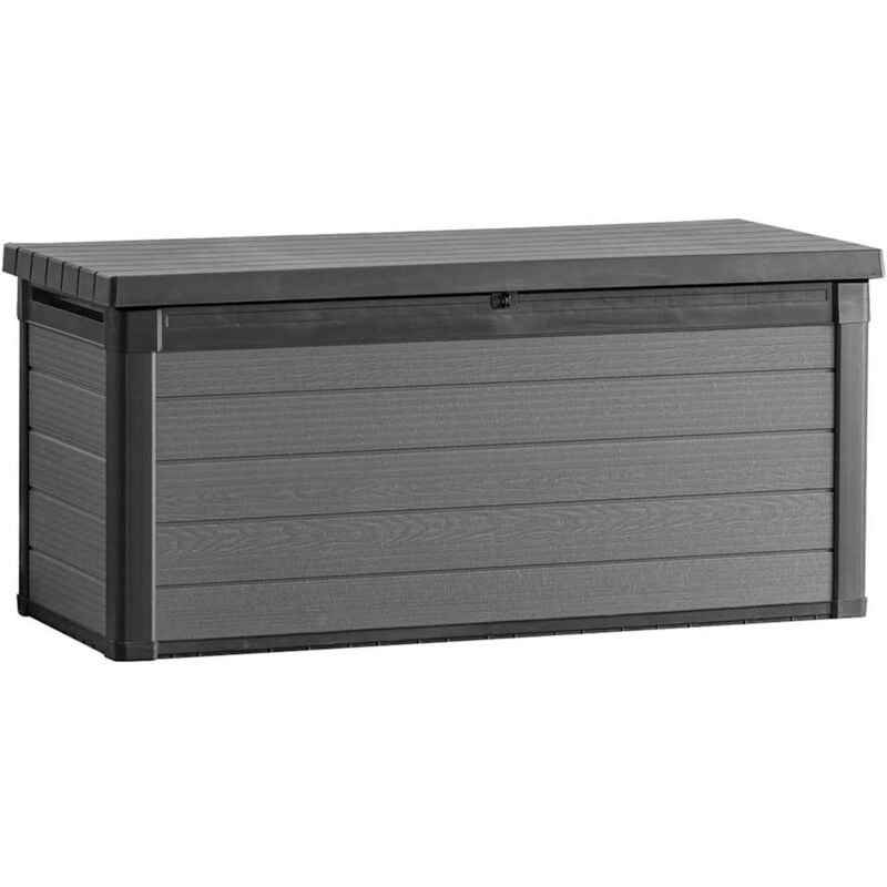 foto del prodotto contenitore portaoggetti da esterno cortina 570 l grigio keter