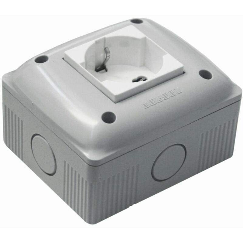 foto del prodotto contenitore protetto con presa universale electraline