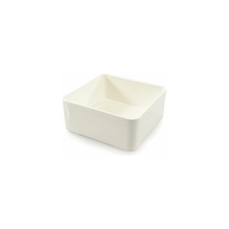 foto del prodotto contenitore quadrato 15x15x6 bianco