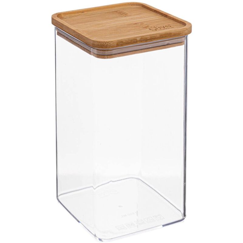 foto del prodotto contenitore quadrato eske con coperchio in bamb 1,5l 5five