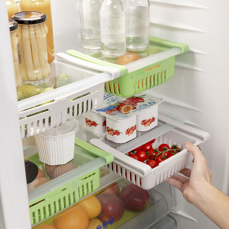 foto del prodotto contenitore regolabile per il frigorifero friwer innovagoods 2 unit 