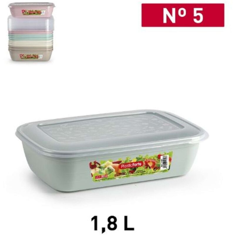 foto del prodotto contenitore rettangolare per alimenti 1,8 litri