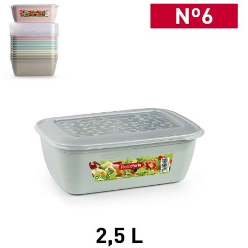 foto del prodotto contenitore rettangolare per alimenti 2,5 litri