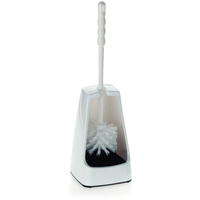 foto del prodotto contenitore semiaperto, set scopino levin, bianco, plastic, 12 x l 12 x h 38 cm kela