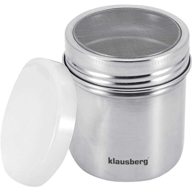 foto del prodotto contenitore shaker per spolverare lo zucchero 260ml klausberg kb-7645