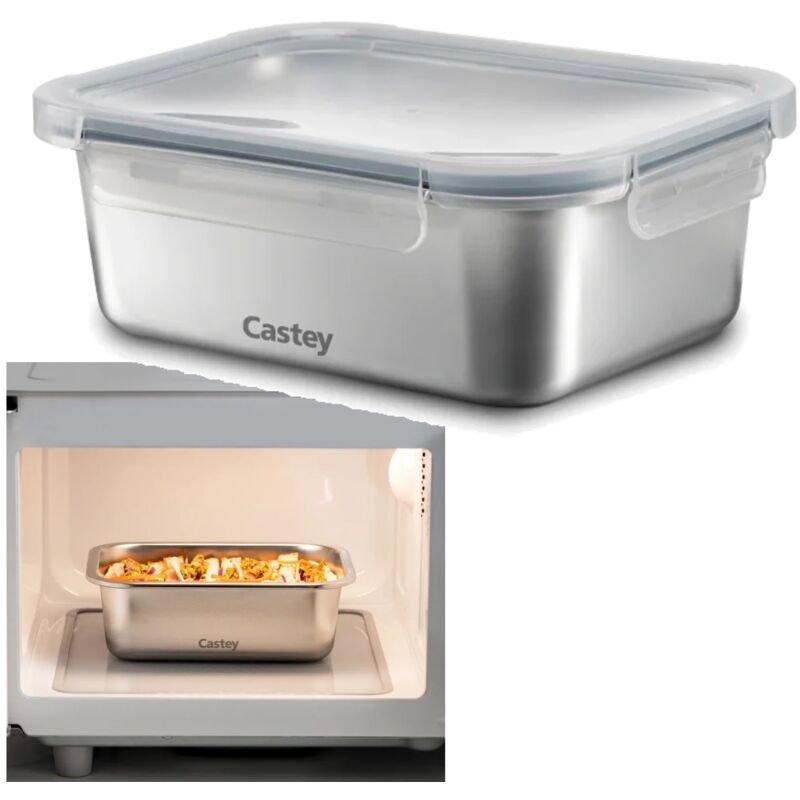 foto del prodotto contenitore termico inox forno microonde cottura frigo congelatore 1780ml