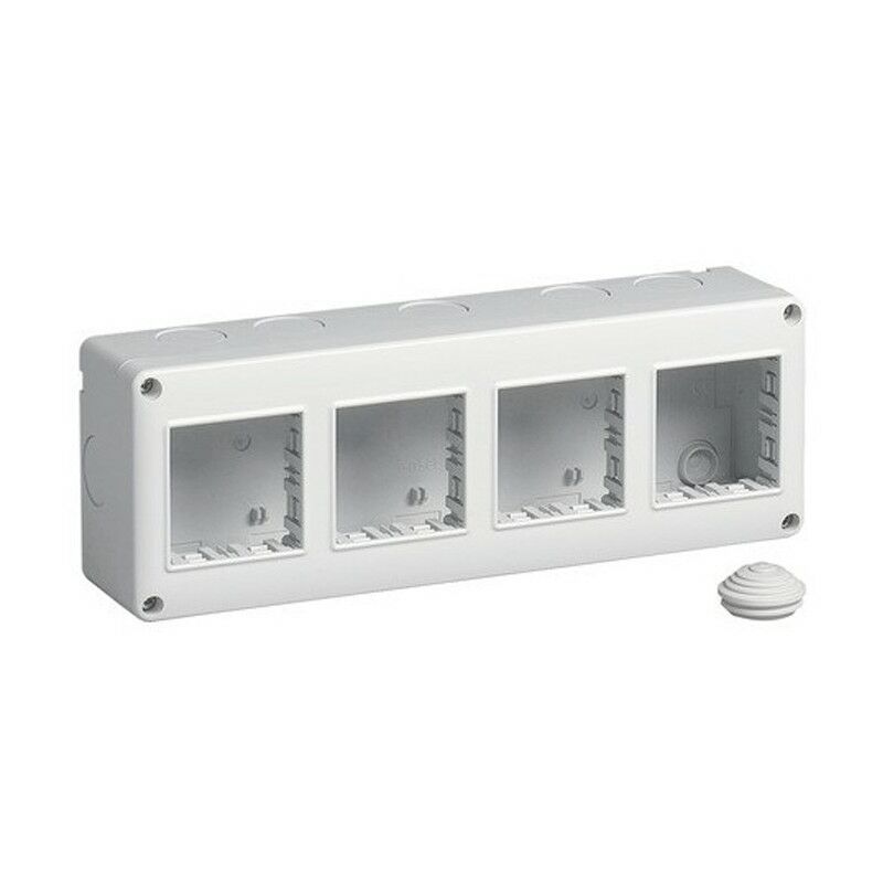 foto del prodotto contenitore vimar plana eikon arke da parete ip40 8 moduli 2 2 2 2 14814