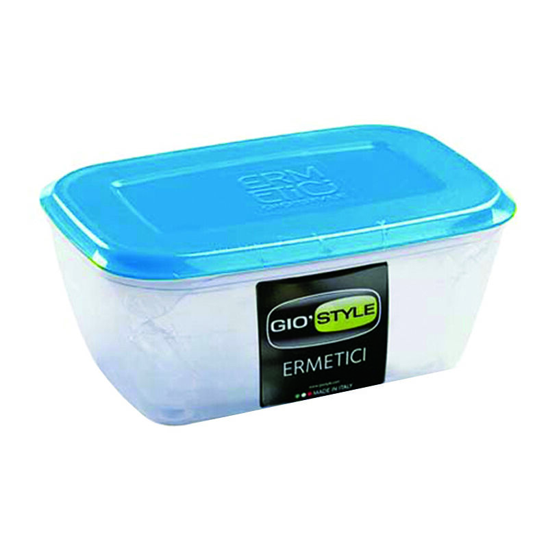 foto del prodotto contenitori ermetici rettangolari per alimenti in plastica lt.1,00 cm.19x12x8h