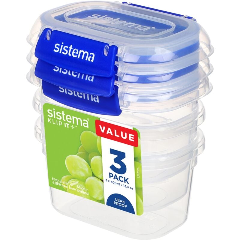 foto del prodotto contenitori per alimenti, 400 ml sistema