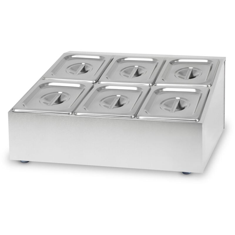 foto del prodotto contenitori per ingredienti 2 x 3 x 1 6 gn gastronorm, acciaio inox, profondit 100 mm, igienici, inossidabili, resistenti ai graffi, da 40 a