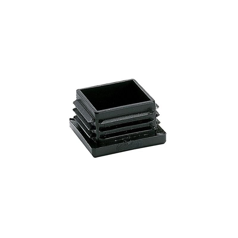 foto del prodotto contera tap terminal cnt03 nero polietilene quadrato 20 x 22 x 24,5 mm 25 unit micel